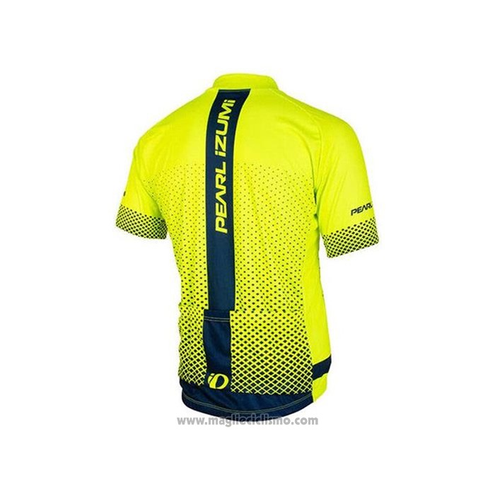 2020 Abbigliamento Ciclismo Pearl Izumi Giallo Nero Manica Corta e Salopette